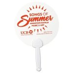 Custom Plastic Hand Fan Image 5