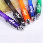 Chrome Trim Retractable Ballpoint Pen Image 5