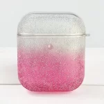 pink elegance glitter case for airpods 1st and 2nd gen