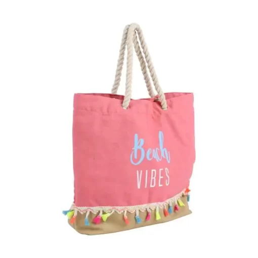 promotional high quality custom cotton shopping beach bag with logo 1