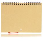 Eco Friendly Recyled Promotional Notebooks with Pen Image 1