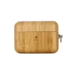 estuche airpods pro de madera auténtica