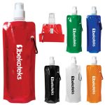 16 Oz Folding Roll-Up Water Bottle Image 1