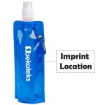 16 Oz Folding Roll-Up Water Bottle Image 4