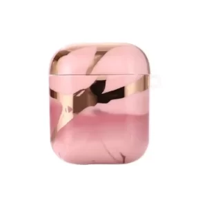 estuche de oro rosa para airpods