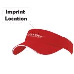 Superior bumbac Twill Sun Visor Imagine 4