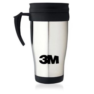 Mug de voyage en acier inoxydable 450ML avec poignée