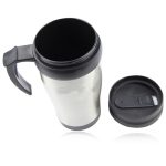 450ML Stainless Steel Travel Mug With Handle Image 2