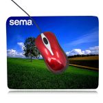 Temel Dikdörtgen Mousepad Resim 3