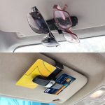 Eyeglasses Mount Holder with Ticket Card Clip Image 5