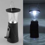 Solar Power 6 LED Hand-Up Lantern Lamp Image 4