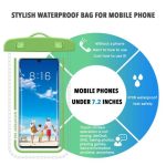 waterproof phone pouch with lanyard