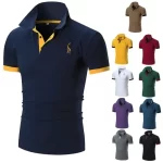 engros høy kvalitet vanlig casual golf tilpasset logo enkel polo skjorte for menn chinapromotionaproducts 4