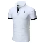 engros høj kvalitet almindelig afslappet golf brugerdefineret logo enkel polo shirt til mænd chinapromotionaproducts 5