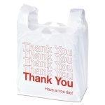 Plastic Thank You Bags Bulk