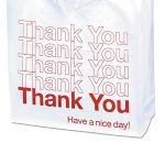 Plastic Thank You Bags Bulk Image 3