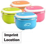 Oțel inoxidabil Square Meal Lunch Box Imagine 4