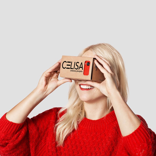 3D Cardboard VR-lasit