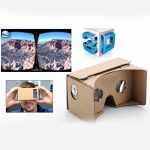 3D kartona VR brilles Attēls 3