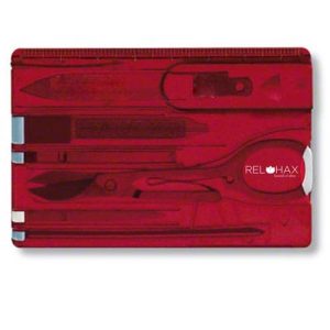 Przezroczyste narzędzie Swiss Card Pocket Tool