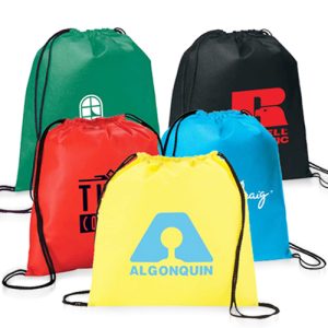 Non Woven Personalized Drawstring Bags