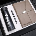 Set regalo aziendale con taccuino, penna e thermos Immagine 4