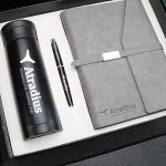 Set regalo aziendale con taccuino, penna e thermos Immagine 5