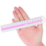 15cm Color Center Aluminum Ruler