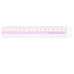 15cm Color Center Aluminum Ruler Image 2