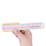 15cm Color Center Aluminum Ruler Image 3