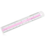 15cm Color Center Aluminum Ruler Image 4