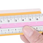 15cm Color Center Aluminum Ruler Image 7