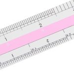 15cm Color Center Aluminum Ruler Image 8