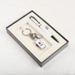 Custom 16GB USB Flash Drive Keychain & Pen Gift Set Image 3